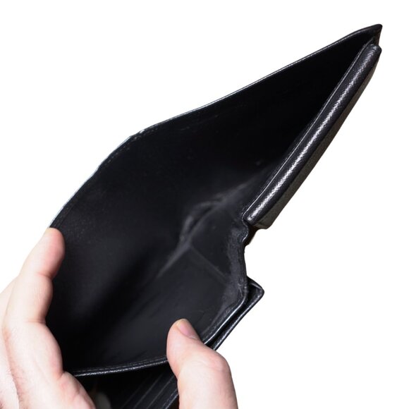 Auth Louis Vuitton Epi Porte Monnaie 8 Credit card Wallet Black Refurbished - Picture 9 of 12